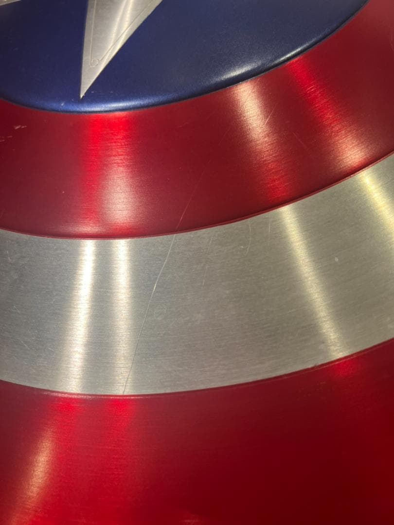 海外製作　実寸　1/1　マーベル　キャプテンアメリカ シールド 金属製