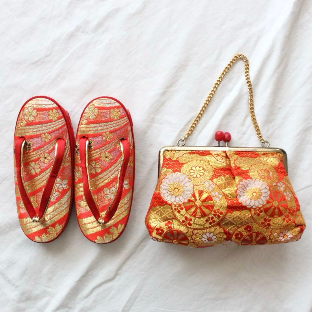 七五三 3歳 女の子 子供 アンティーク 鶴 着物 被布 セット