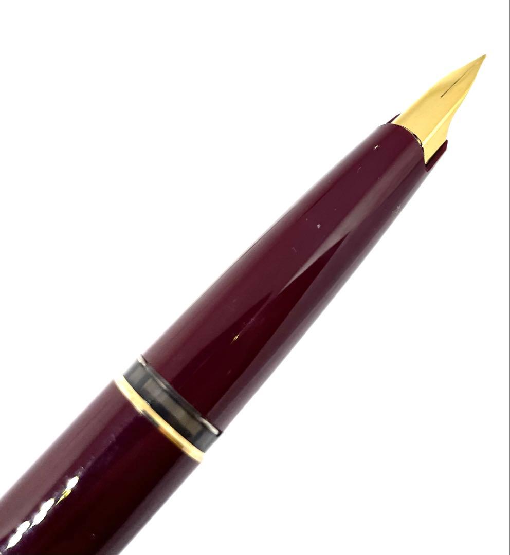 モンブラン 万年筆 ボルドー ペン先刻印無し 箱付