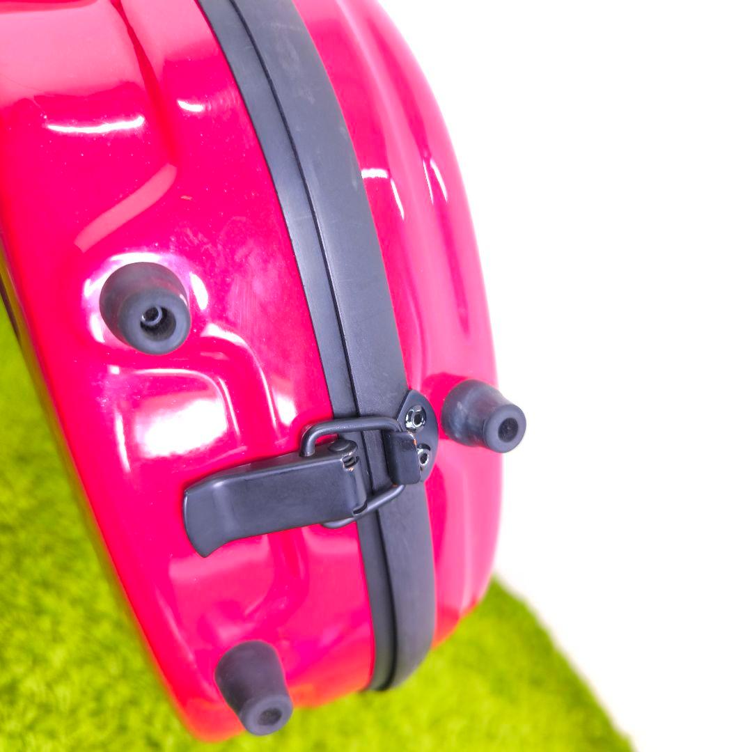 東洋楽器　プリュームファイバーケース プラチナワイン バイオリンケース