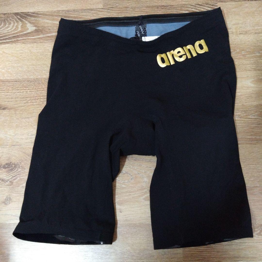 美品 アリーナメンズ競泳水着 カーボンエアー2FAR-9505M arena(アリーナ) カーボンエアスクエア POWERSKIN CARBON- AIR2 メンズ