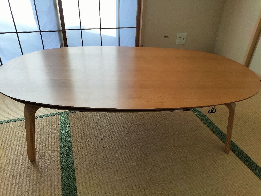 無印良品　楕円こたつ　大　訳あり　廃盤品　直接引き取り希望 無印良品 楕円こたつ 大 訳あり 廃盤品 直接引き取り希望 【公式通販】
