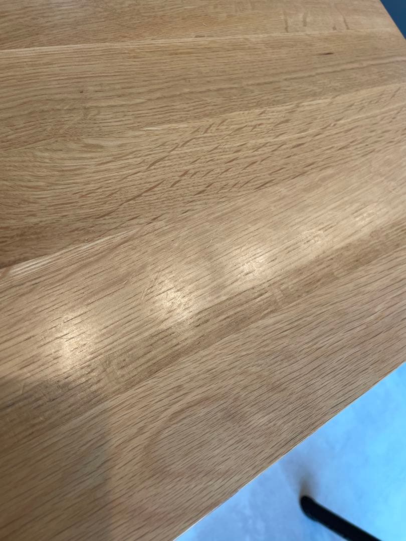 無垢オーク　ダイニングテーブル