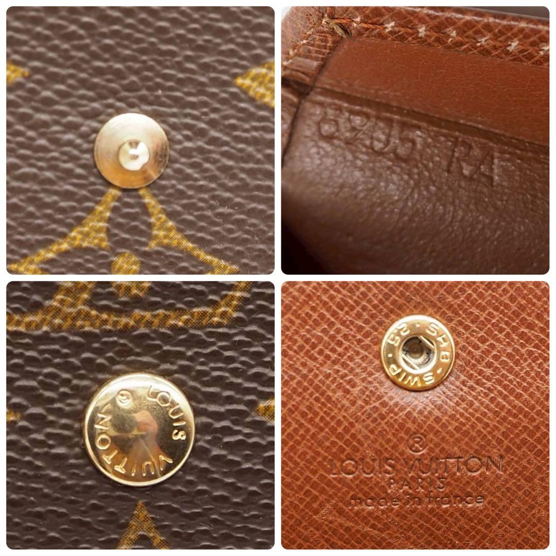 ルイヴィトン ポルトモネプラ モノグラム ケース コンパクト 小銭入れ