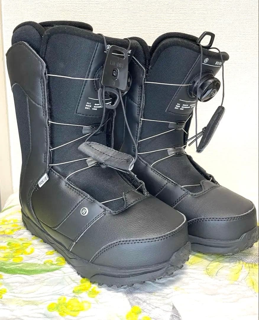 【ほぼ新品】RIDE ライド スノーボード ブーツ ROOK メンズ 26.5