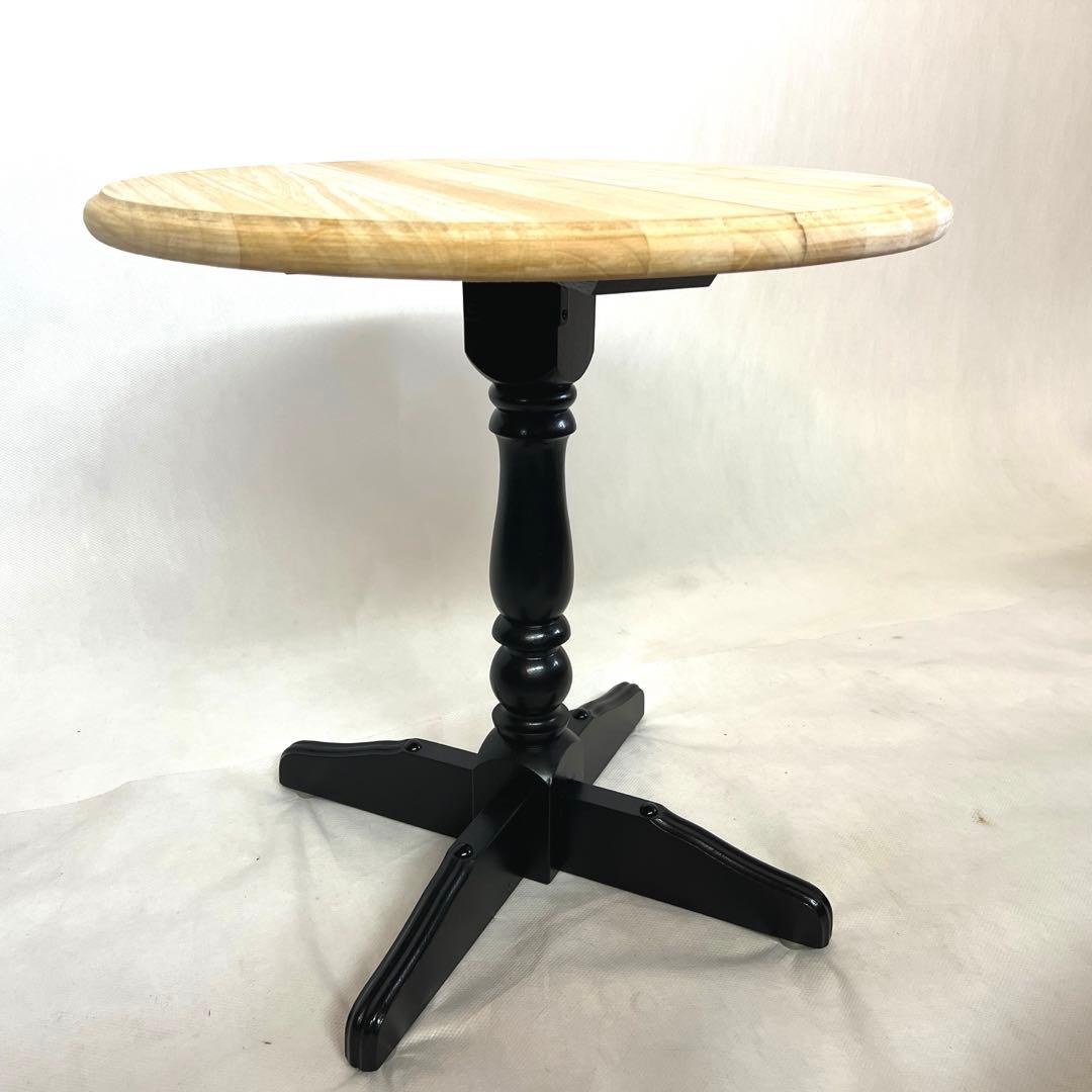 円形テーブル・木製・直径60cm・高さ60cm・送料込み