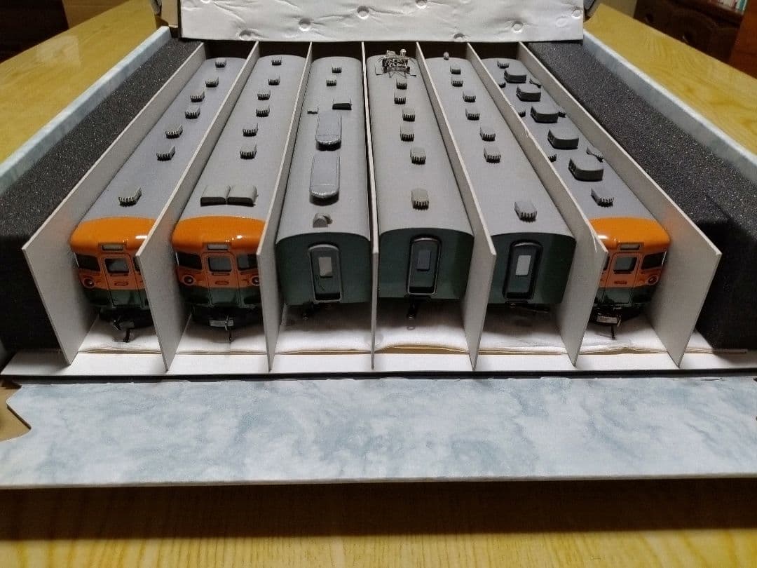 カツミ HOゲージ 165系直流急行形電車6両 ブラスモデル - メルカリ