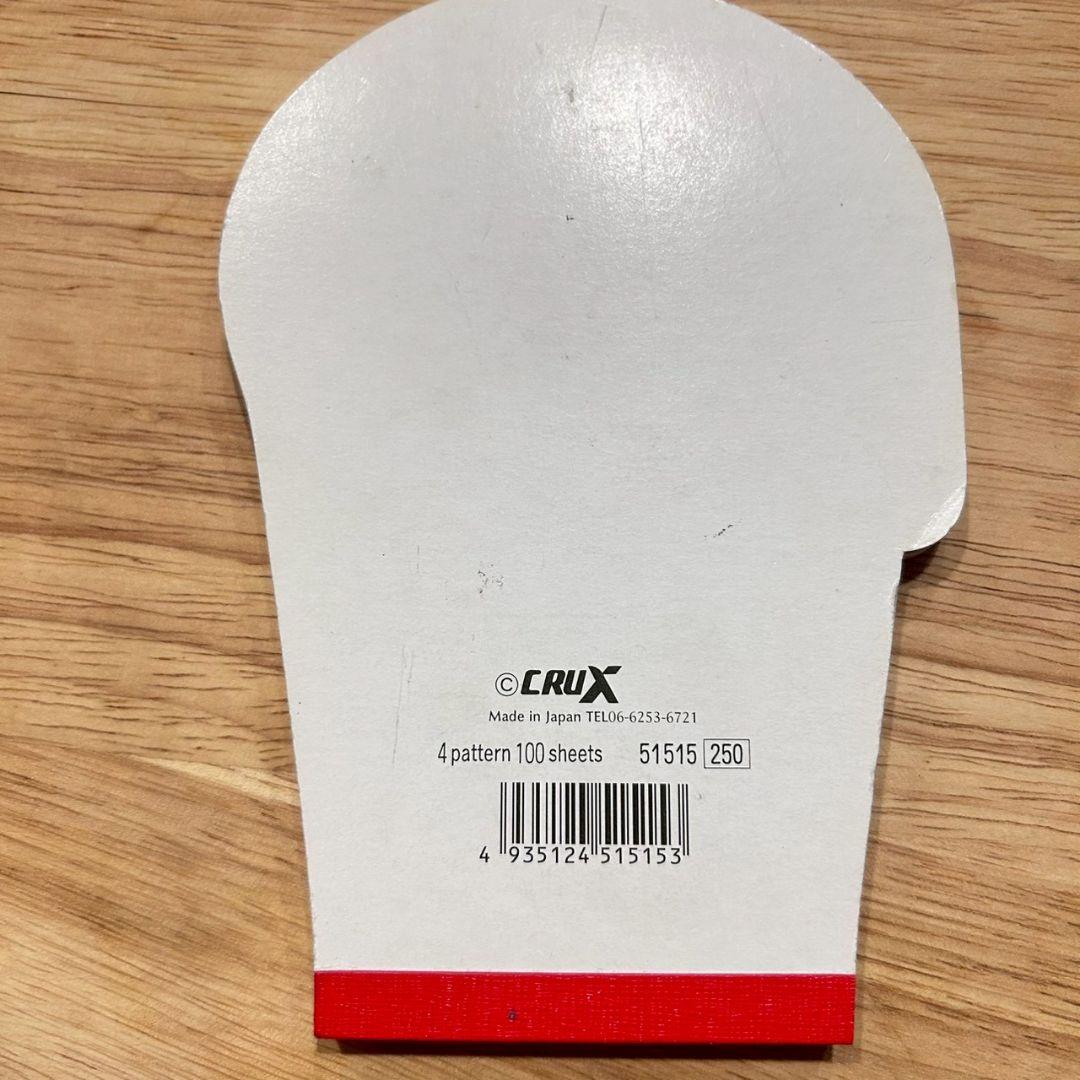 公*o様 クラックス ストロベリープリン メモ帳 当時もの N