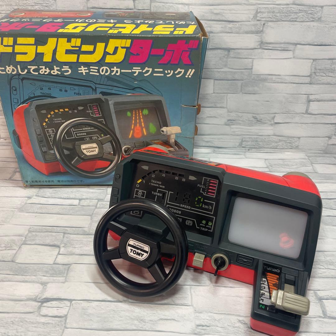 TOMY ドライビングターボ 昭和 レトロ ジャンク - メルカリ