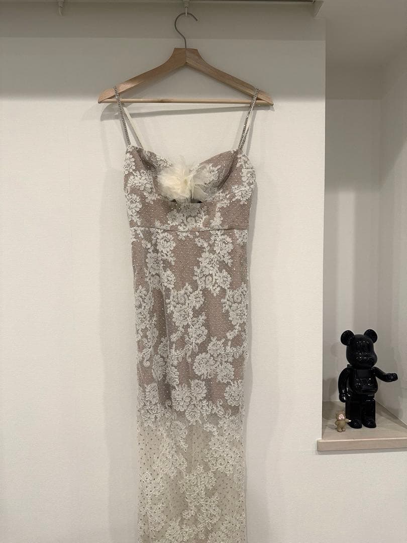 self-portrait セルフポートレイト　レースドレス アイボリー 結婚式