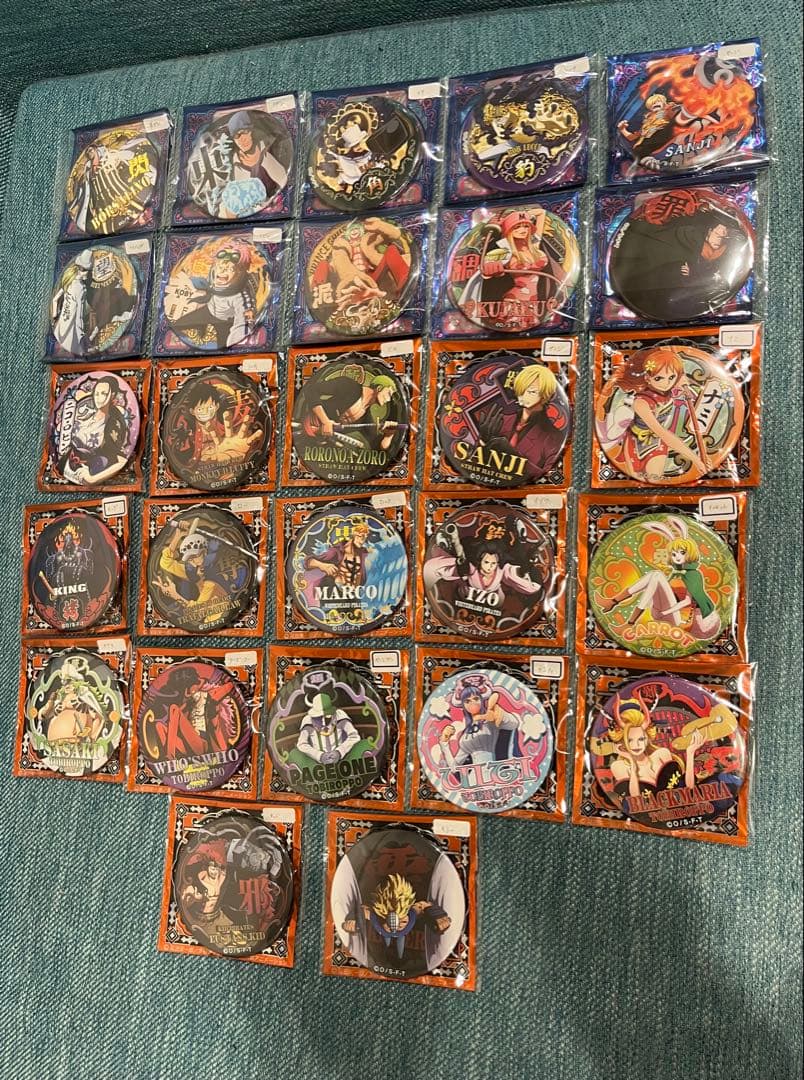全65点以上】 ワンピース ONE PIECE 缶バッジ 輩 まとめ売り