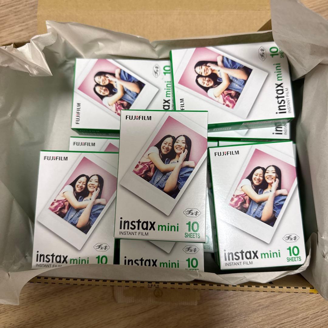 FUJIFILM instax mini インスタントフィルム 10箱 FUJIFILM instax