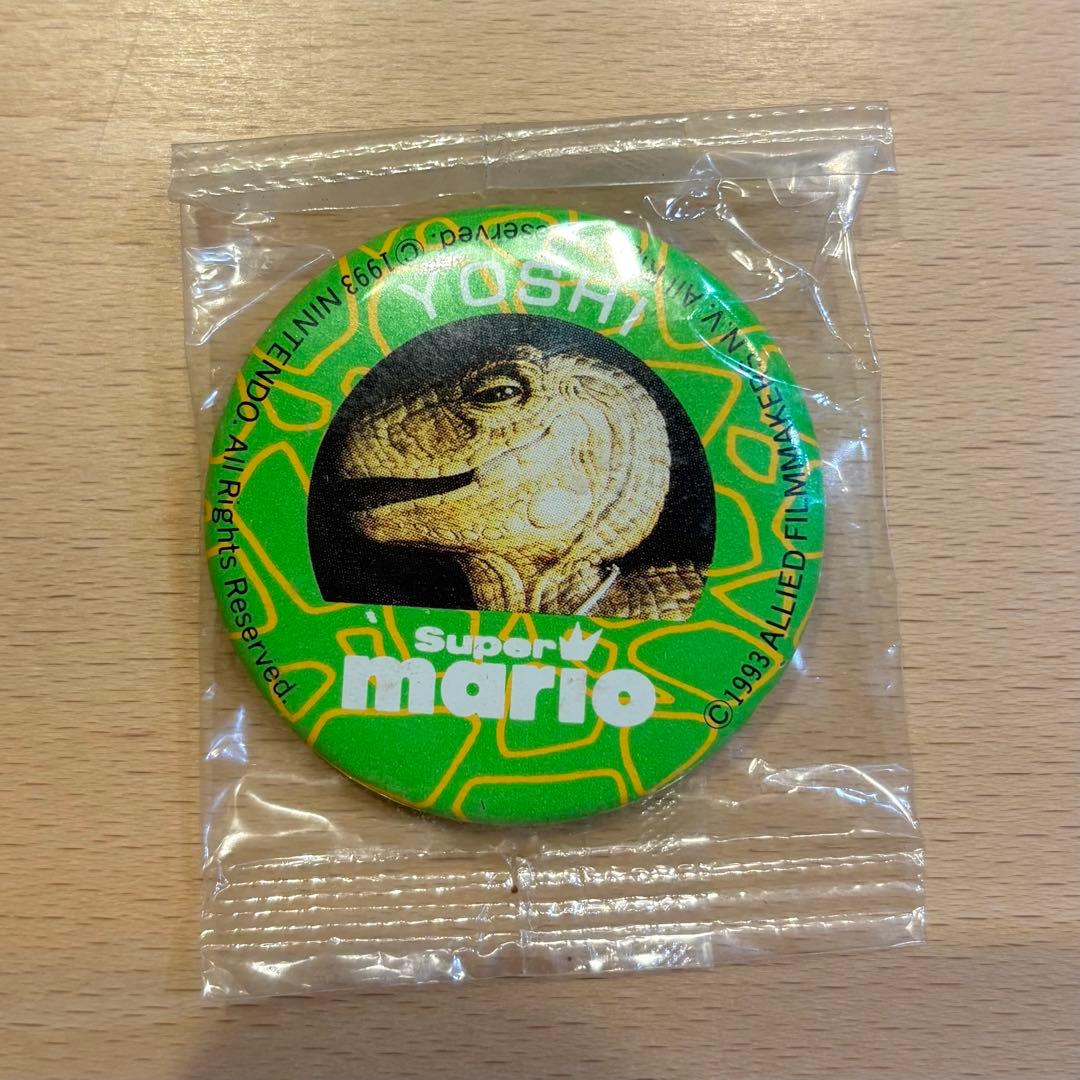 【非売品・レア】スーパーマリオ 魔界帝国の女神　缶バッジ3種セット