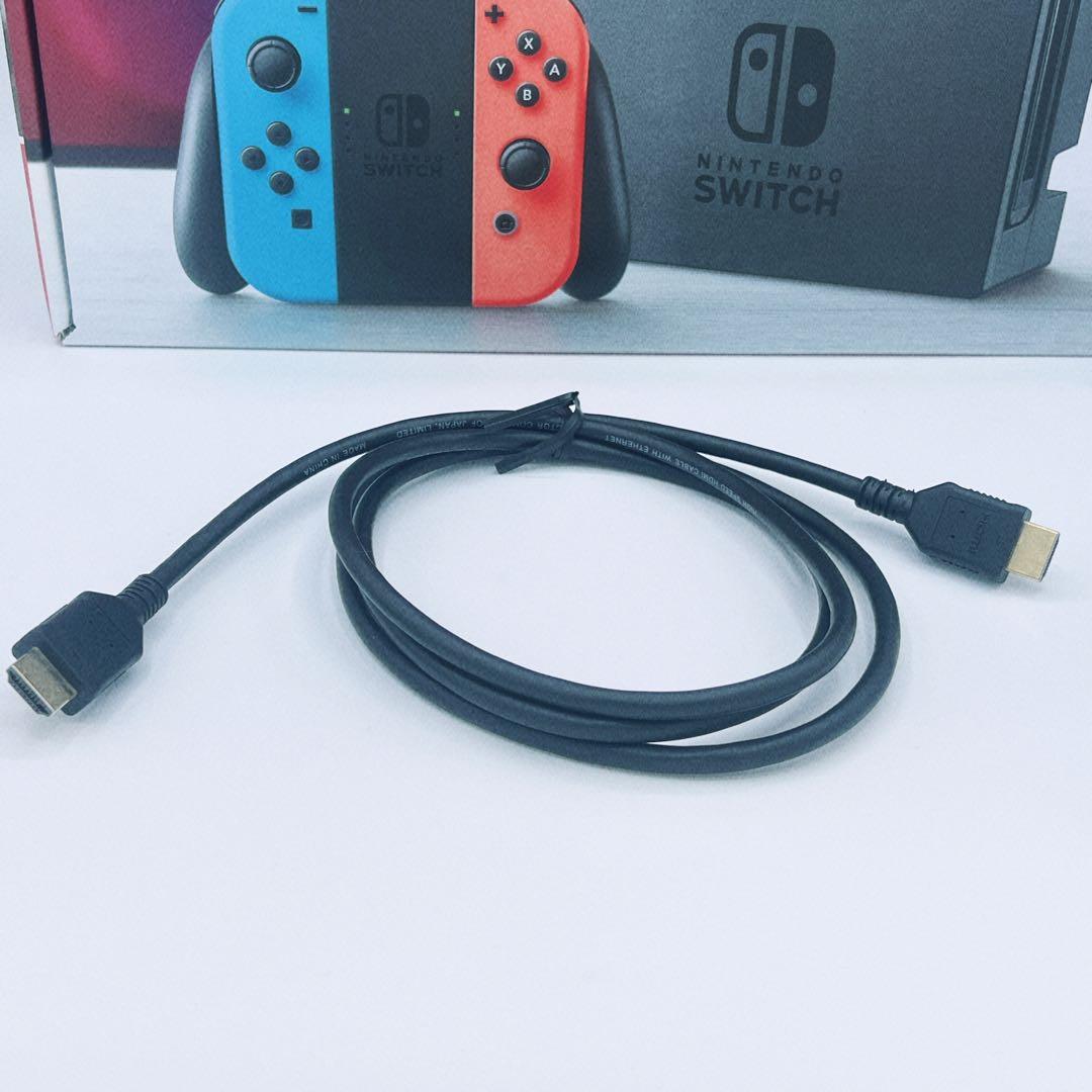 【美品】Nintendo Switch 本体 ネオンブルー・ネオンレッド