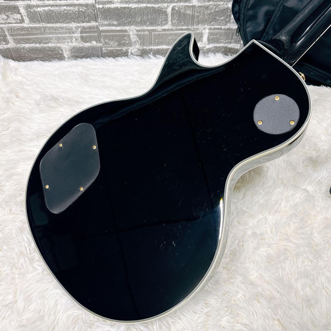 GrassRoots/グラスルーツ レスポールカスタム ブラック ソフトケース付