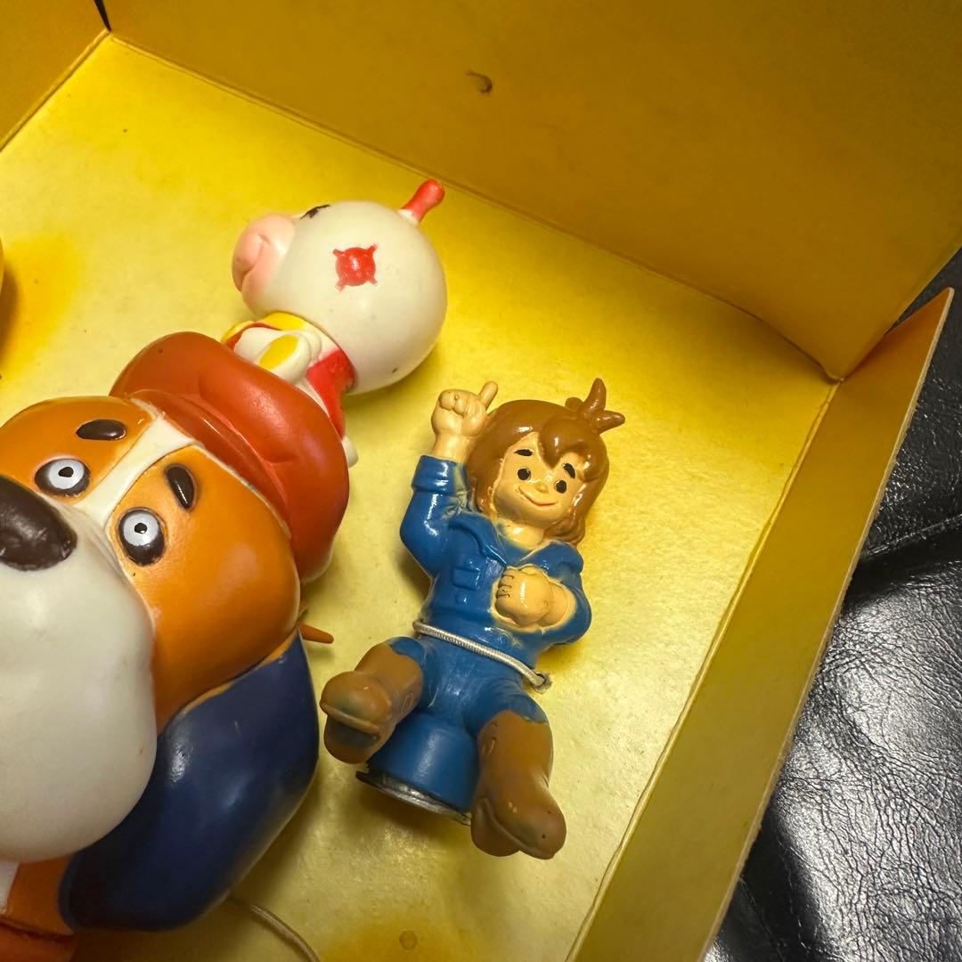 ポールのミラクル大作戦 ソフビ人形貯金箱　当時もの