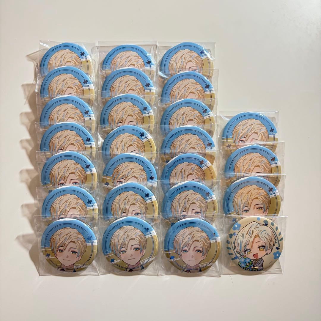 緋八マナ　缶バッジ にじさんじ】緋八マナ にじフェス缶バッジ - メルカリ