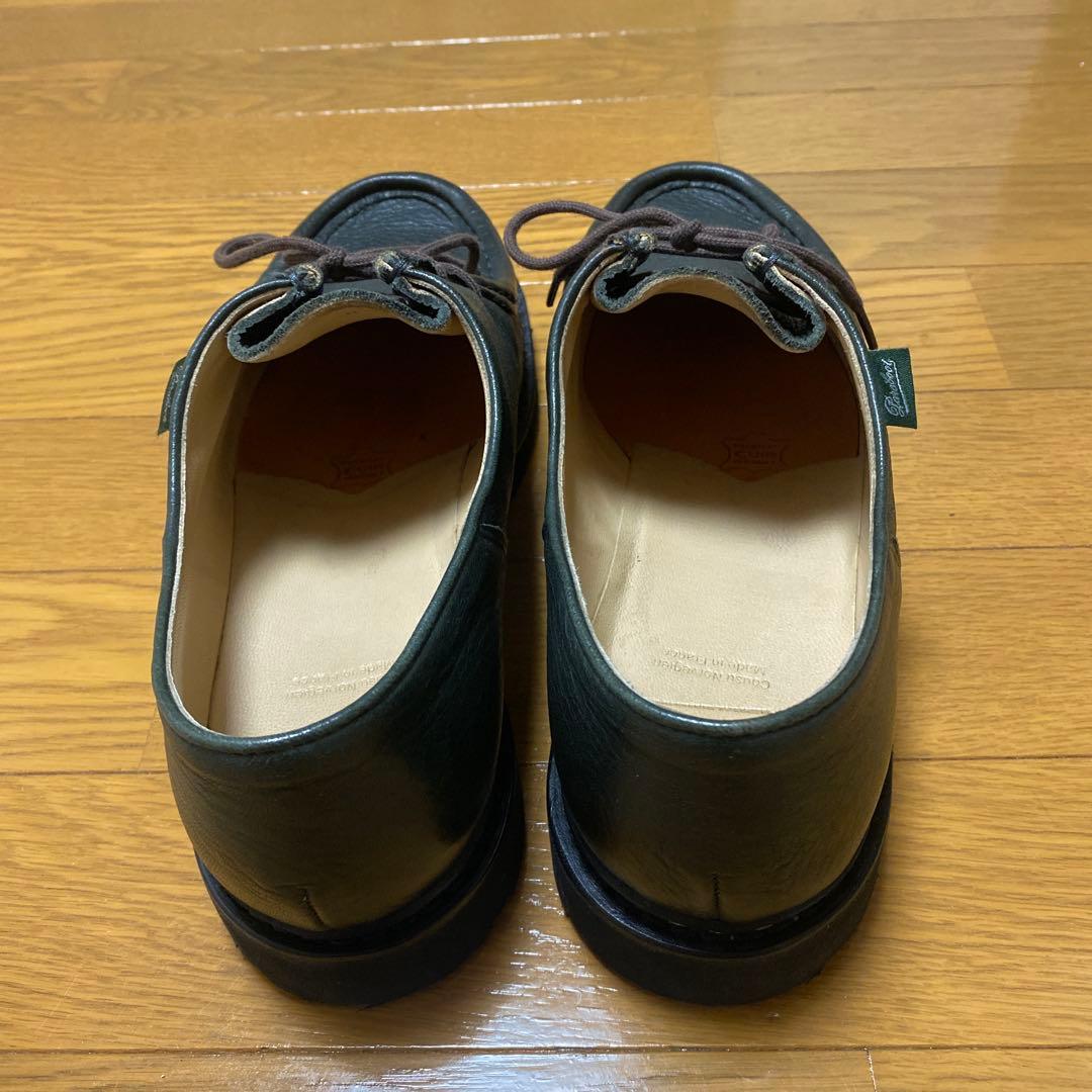 パラブーツ　ミカエル　ダークグリーン CERF KAKI 43（27.5cm）