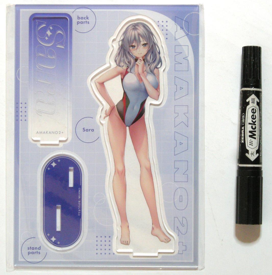 アマカノ2+ 地獄谷 咲來 アクリルスタンド アクリルフィギュア ピロ水