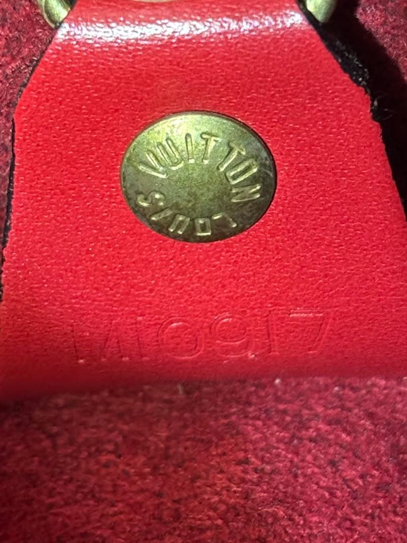 ルイヴィトン エピ スフロ カスティリアンレッド 赤 ミニポーチ付