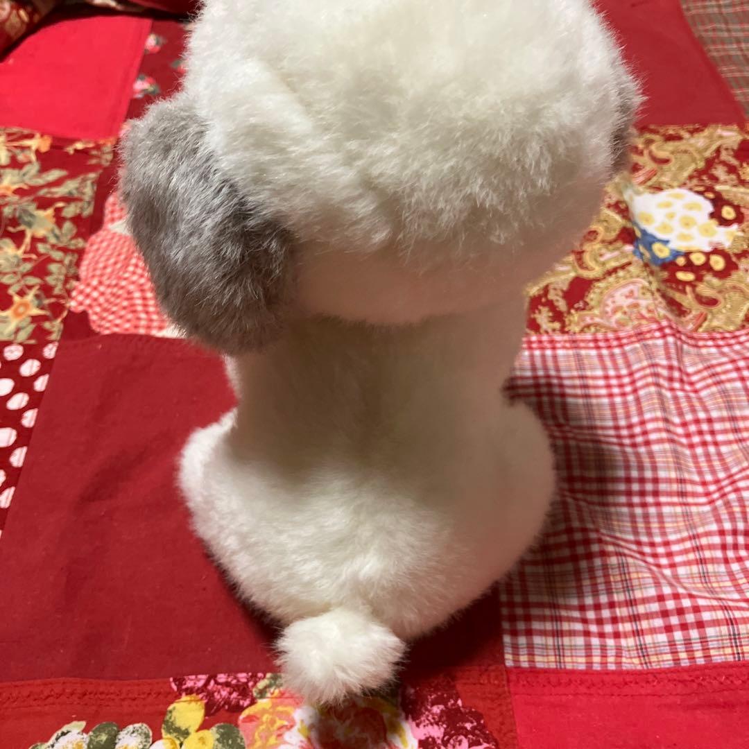 レトロぬいぐるみ犬うめ吉ぬいぐるみ　お座り犬　レトロ