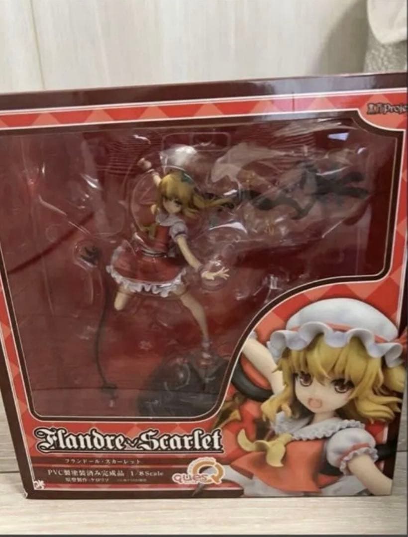 【美品】東方Project “悪魔の妹” フランドール・スカーレット フィギュア 未開封品】東方project 悪魔の妹 フランドール・スカーレット 紅剣ver