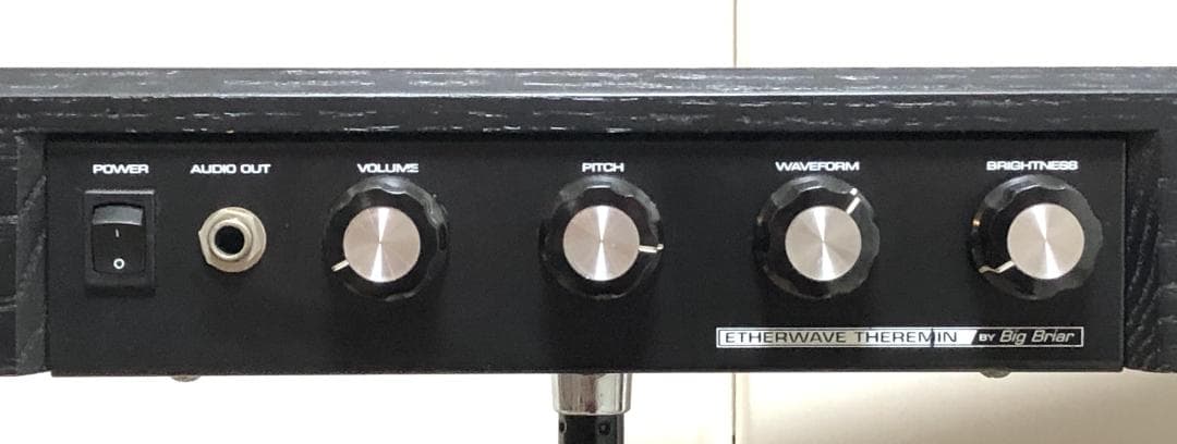 テルミン Big Briar Etherwave 完動品 純正電源アダプター付き