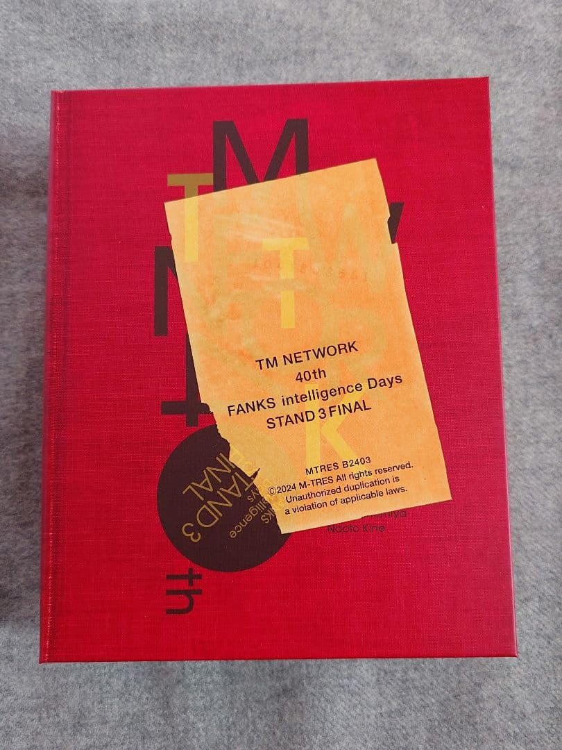 TM NETWORK STAND 3 FINAL 初回限定盤 Blu-ray