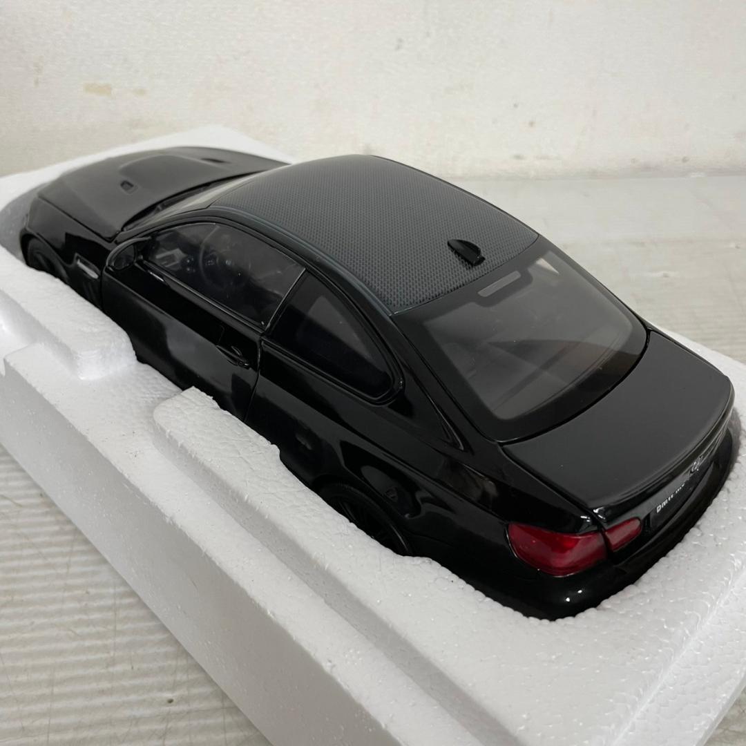 京商 BMW M3 Coupe ブラック 1/18スケール ミニカー Y0955