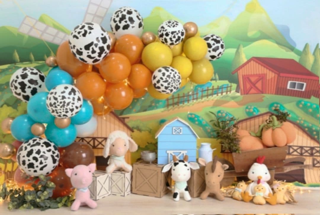 背景布+秋色花柄トリミングチョーカー リボン ペット撮影用フォト