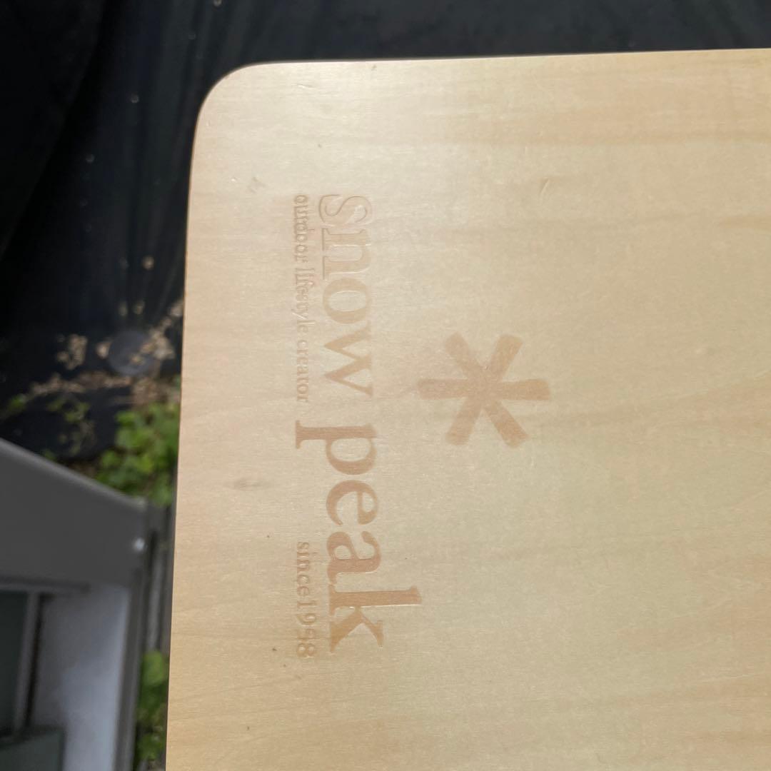 廃盤snow peak アジャスタブルフォールディングテーブル LV-21