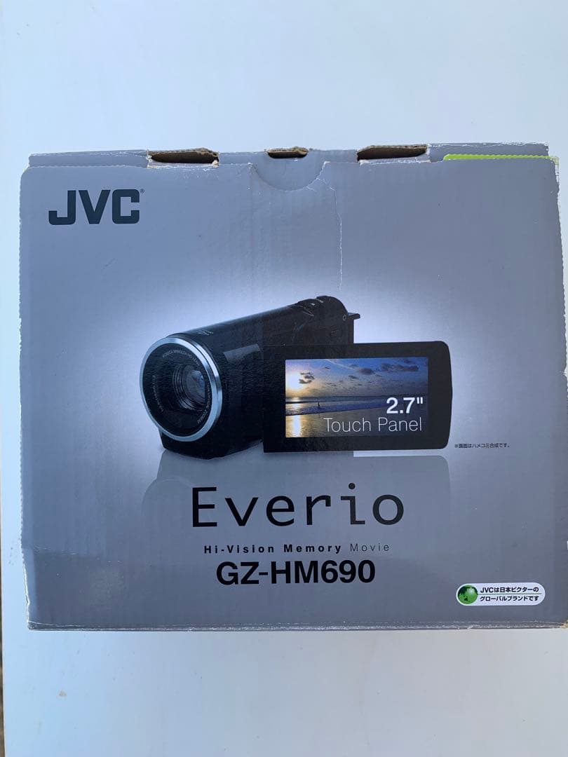 JVC Everio GZ-HM690 ビデオカメラ 本体 - メルカリ