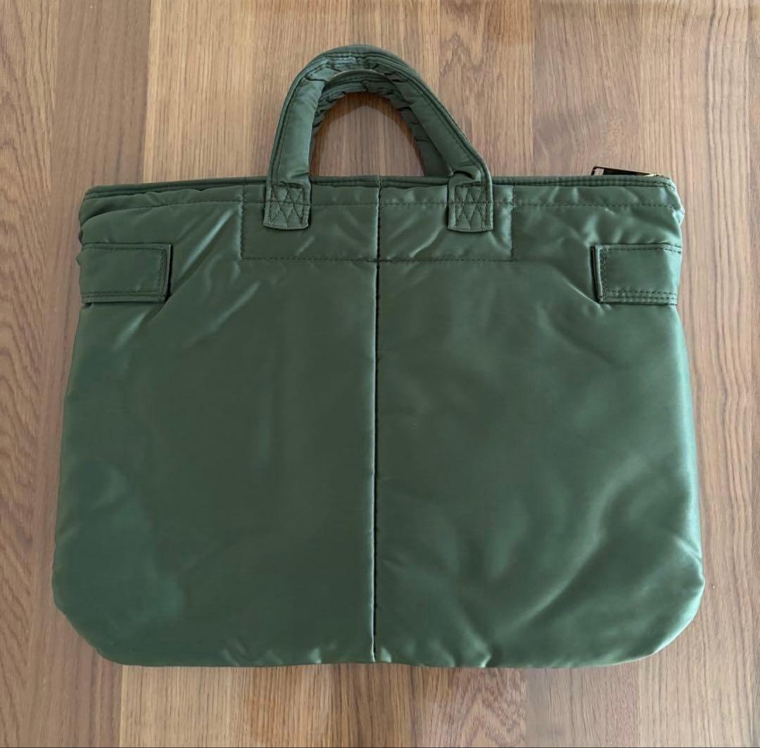 PORTER TANKER BRIEFCASE セージグリーン　ポータータンカー
