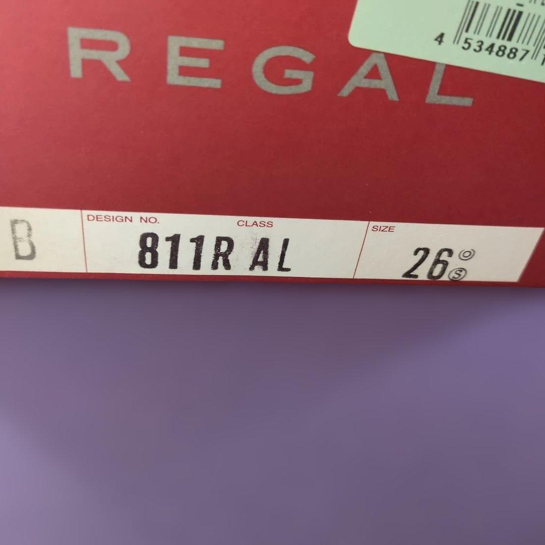 REGAL 革靴 黒 26cm 811R AL　箱付き
