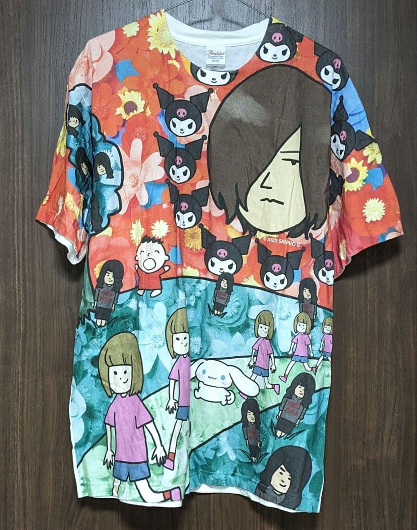 ヤバイTシャツ屋さん クソデザインTシャツ クロミ シナモン たぁ坊