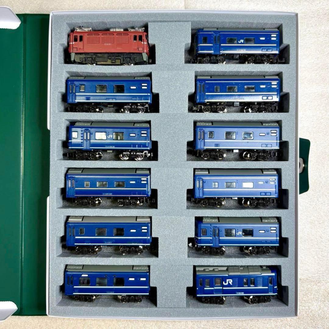 Bトレイン 24系 日本海 ラストラン編成11両＋EF81 N化 動力2両