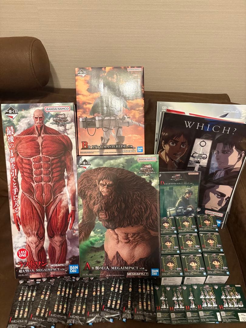 【人気商品‼️】一番くじ 進撃の巨人 A賞 B賞 D賞ラストワン賞　下位賞 一番くじ 進撃の巨人 A賞 B賞 ラストワン 進撃の巨人一