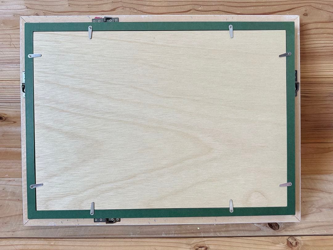 アイボリー P6キャンバス 装飾的な油彩額縁