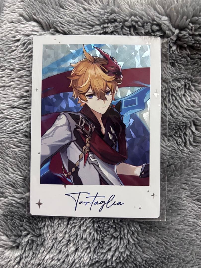 原神 fesチェキ カード タルタリヤ - メルカリ