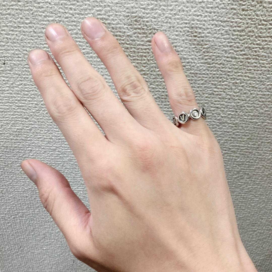 ❝レア品❞ ティファニー アトラス リング 51(11号) WG750 ダイヤ