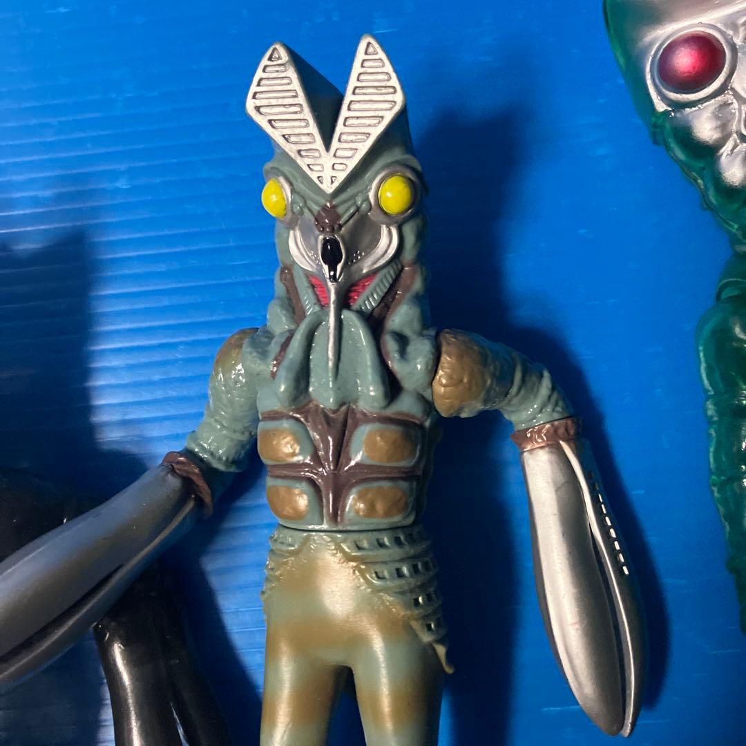 バンダイ　バルタン星人　ソフビ3点セット