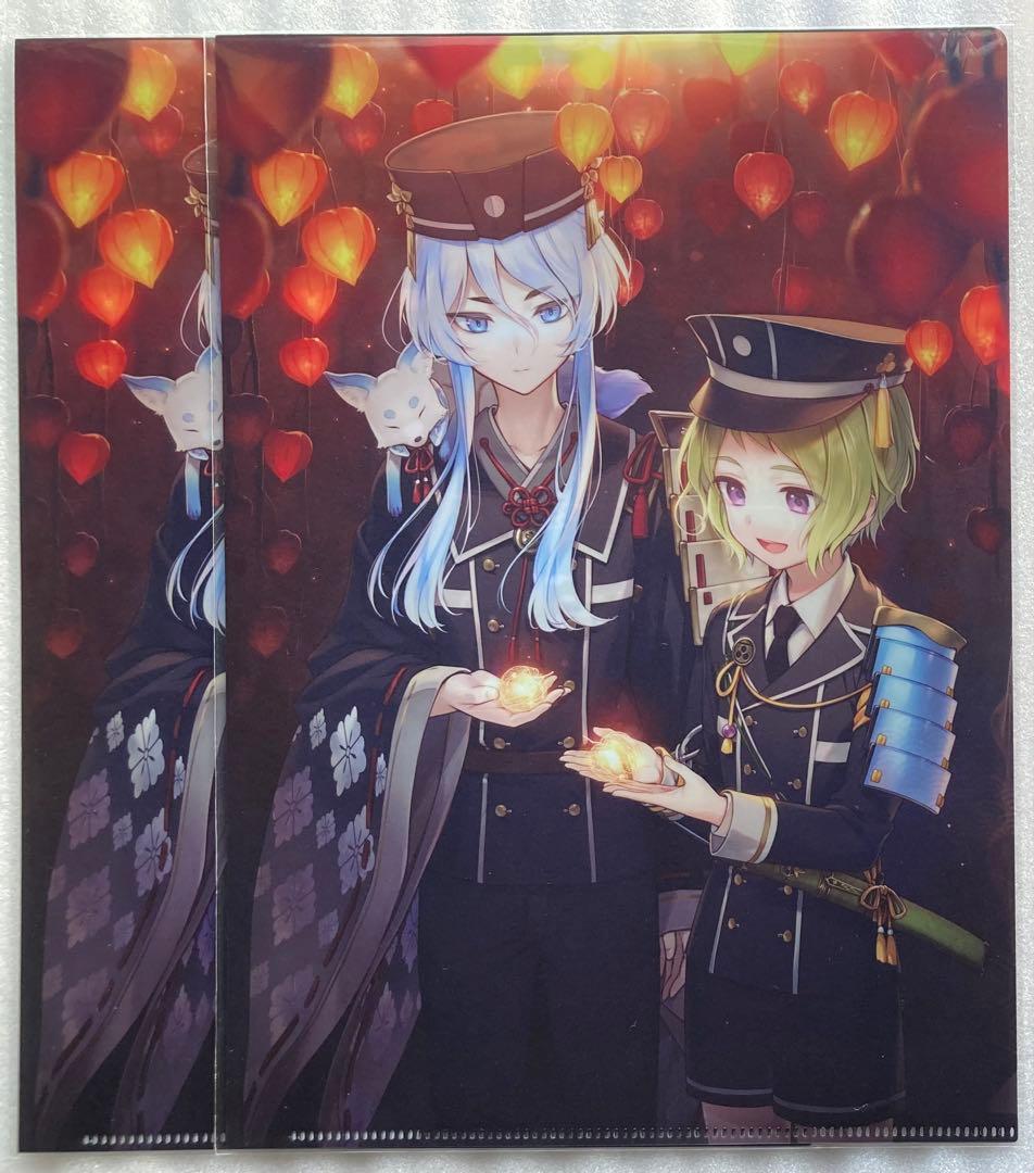 刀剣乱舞 白山吉光 刀猫男士 都結び 軽装 アクリルスタンド カード ファイル