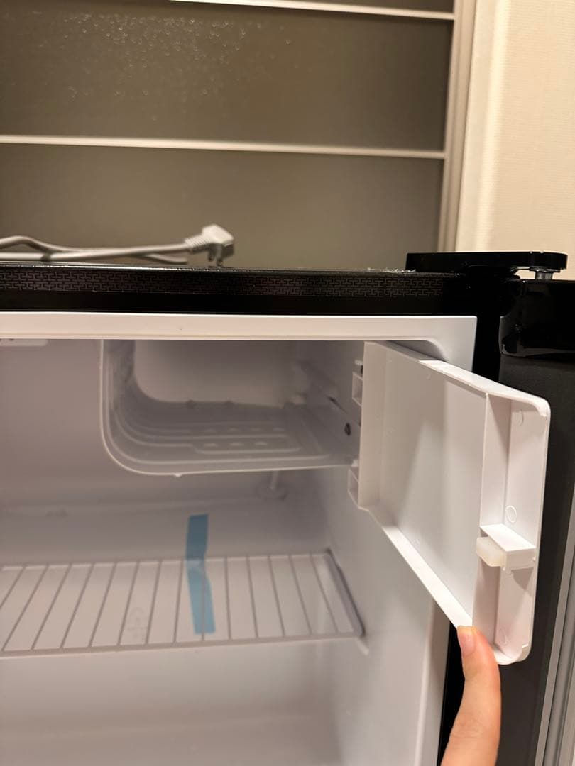 MAXZEN コンパクト冷蔵庫 47L グレー