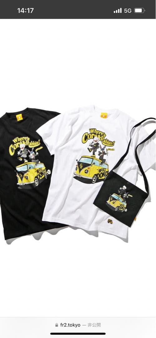 NovelCore FR2 コラボ 黒Tシャツ