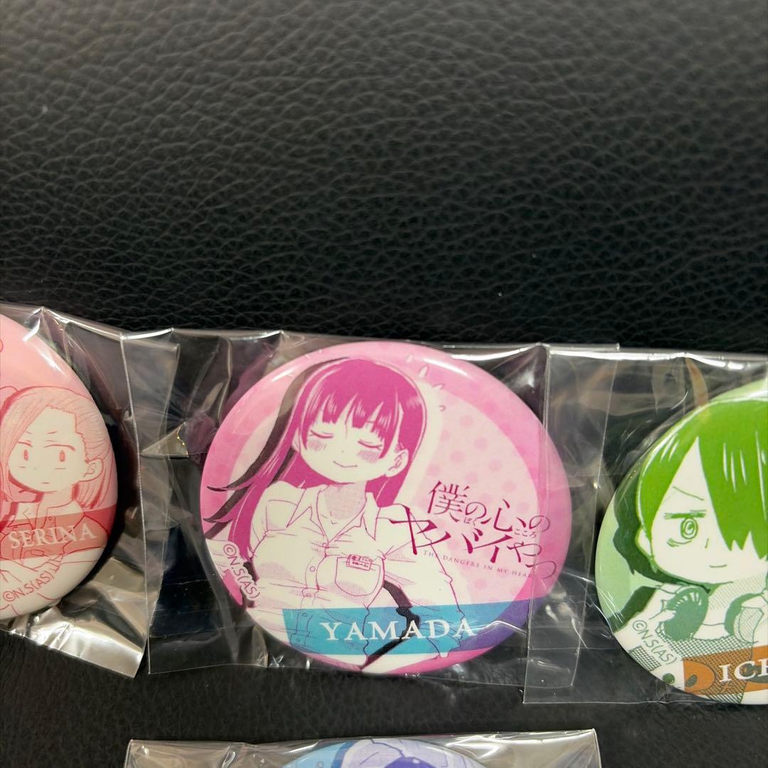 僕の心のヤバイやつ 僕ヤバくじ eチャンス山田杏奈 市川京太郎 缶バッジ セット