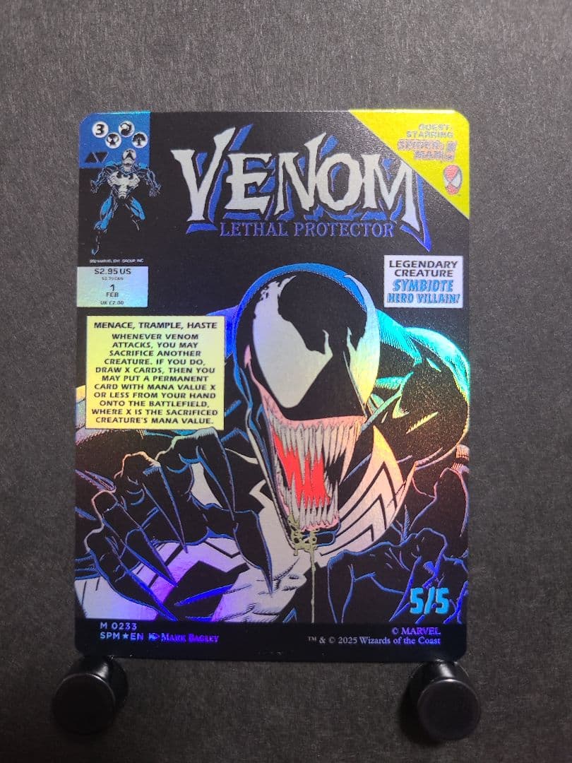 mtg Eddie Brock ボーダーレス 英語 foil V118535990 本当に