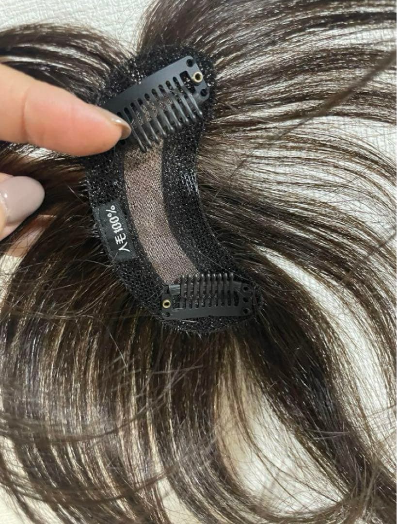 高級ウィッグ♡人毛100%の部分ウィッグ♡ほぼ新品