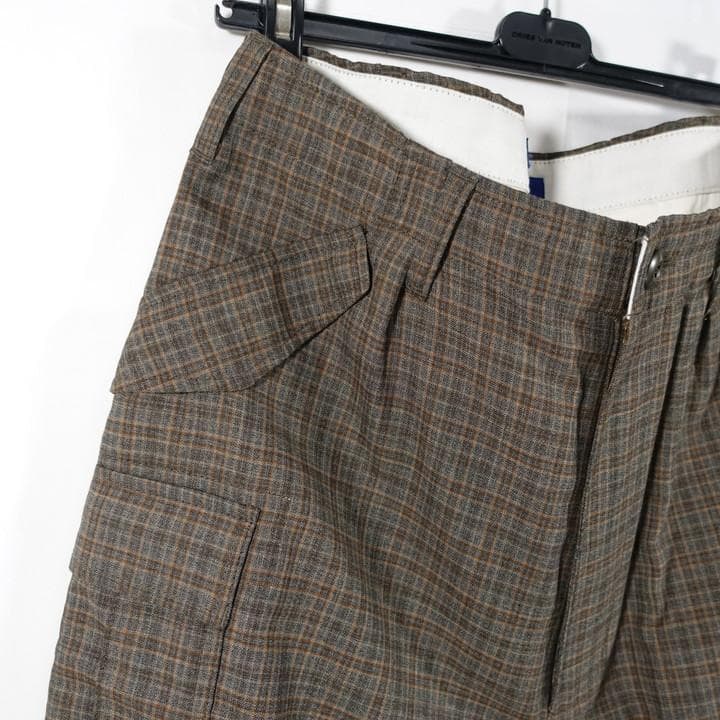 ☆Yx様専用☆ジュンヤワタナベマン 茶系チェック地サルエルカーゴ