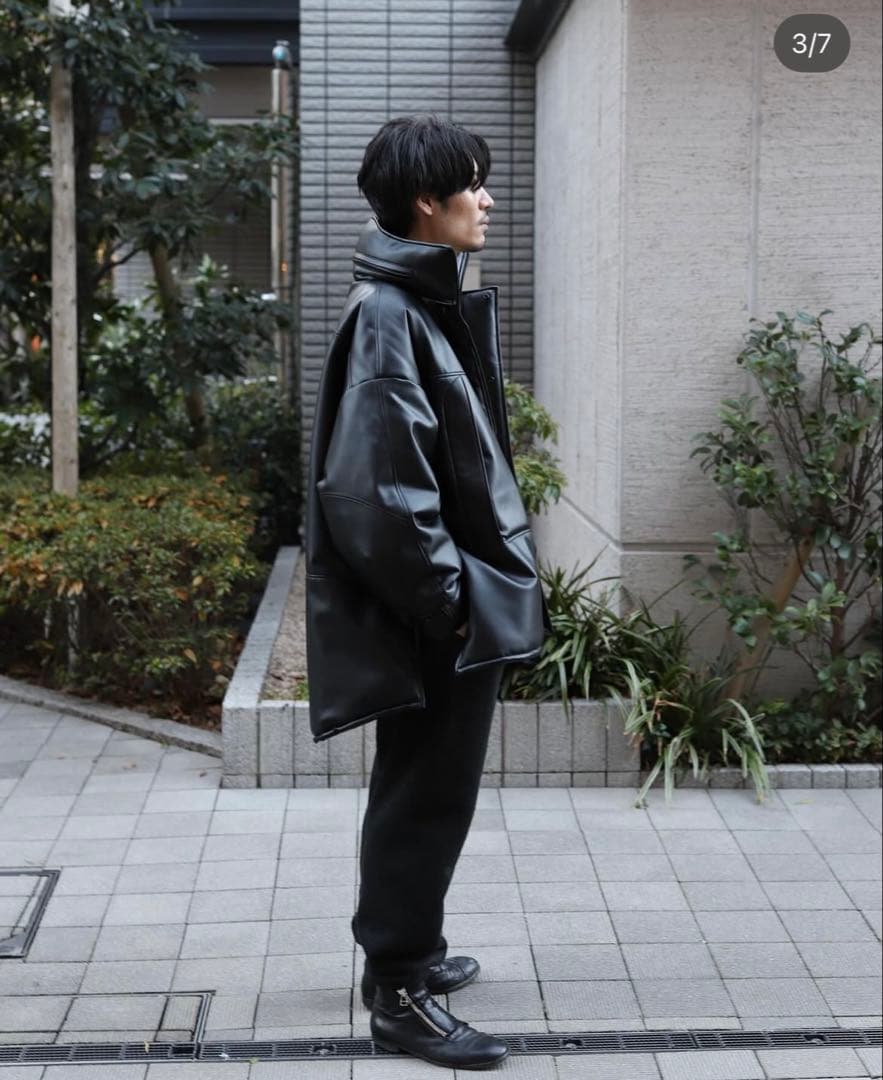 THE RERACS ブラック モンスターパーカー