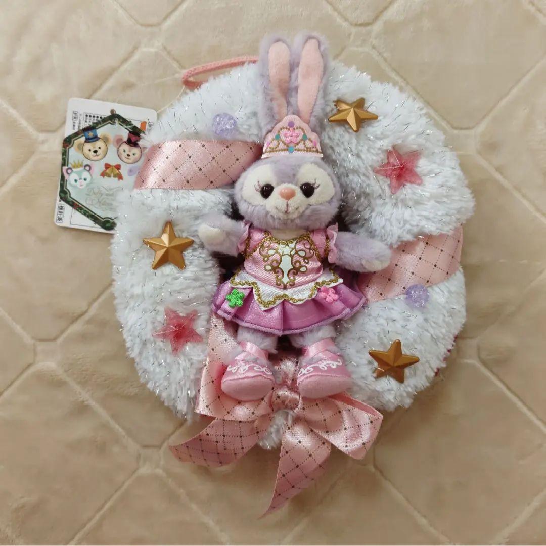 【タグ付き】クリスマスリース ダッフィー シェリーメイ ジェラトーニ ステラルー